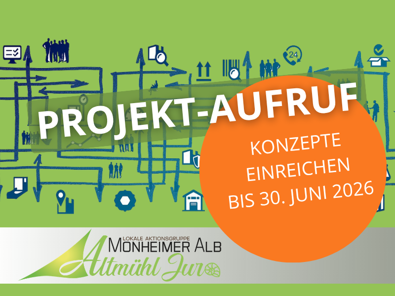 8. Aufruf zur Projekteinreichung für eine LEADER-Förderung